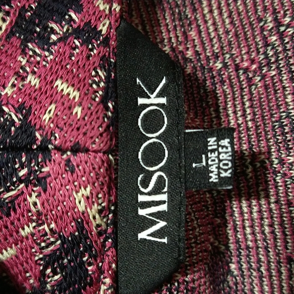 Misook Houndstooth Knit Jacket - Picture 6 of 7